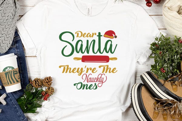 Dear Santa Theyre The Nauchty Ones SVG Angelina750 