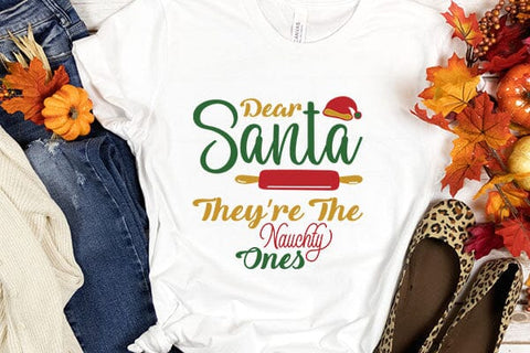 Dear Santa Theyre The Nauchty Ones SVG Angelina750 