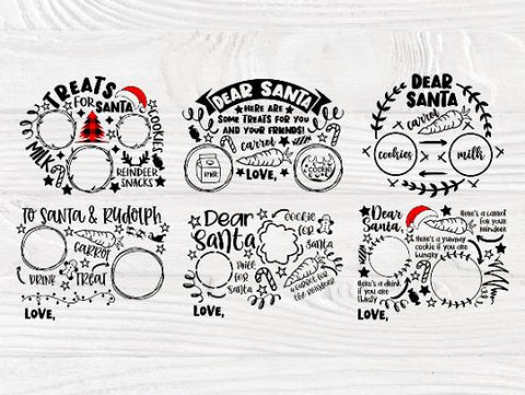 Dear Santa Tray SVG Bundle, Christmas Svg, Cookies SVG TonisArtStudio 