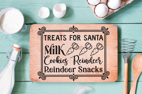 Dear Santa Tray SVG Bundle SVG Regulrcrative 