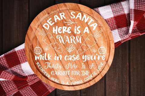 Dear Santa Tray SVG Bundle SVG Regulrcrative 