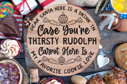 Dear Santa Tray SVG Bundle SVG Regulrcrative 
