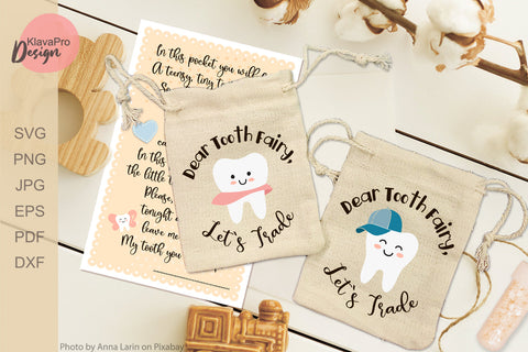 Dear Tooth Fairy, Let`s trade - Tooth fairy svg SVG Klava P 