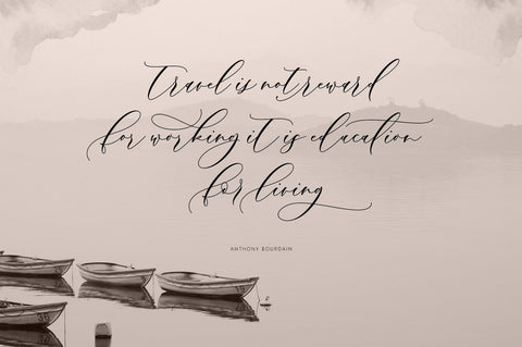 Dearly Rose Script Font Jamaluddin 