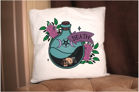 Death Bottle Black Magic Sublimation Sublimation Jagonath Roy 