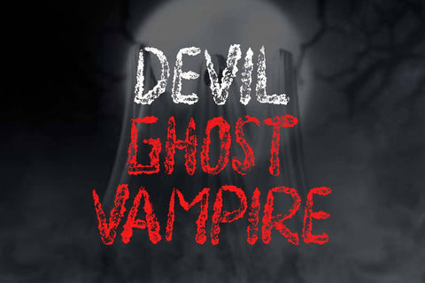 Death Denom Font Prasetya Letter 