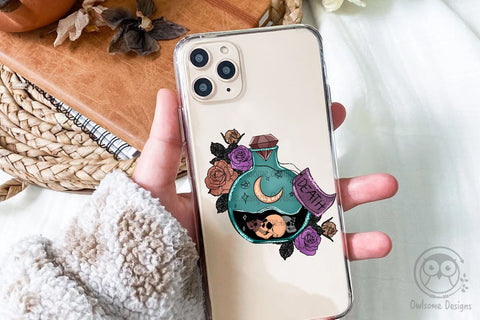 Death Magic Bottle Sublimation Design SVG LAM HOANG THUY 