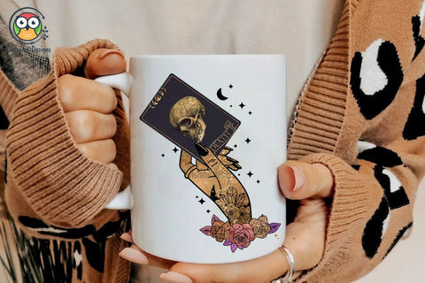 Death Tarot Sublimation Design Sublimation LAM HOANG THUY 