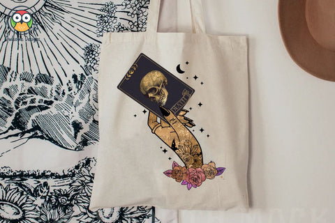 Death Tarot Sublimation Design Sublimation LAM HOANG THUY 