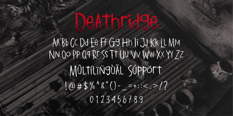 Deathridge Font Allouse.Studio 