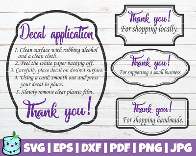 Decal Care Cards SVG MintyMarshmallows 