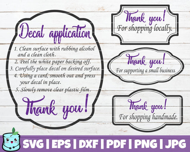 Decal Care Cards SVG MintyMarshmallows 