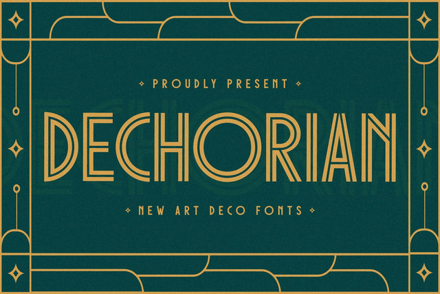 Dechorian Typeface Font Storytype Studio 
