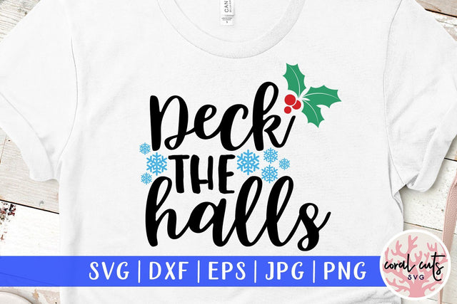 Deck The Halls – Halloween SVG EPS DXF PNG Cutting Files SVG CoralCutsSVG 