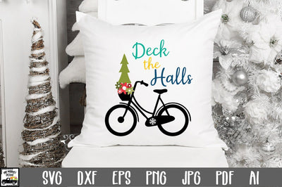 Deck the Halls SVG Cut File - Christmas SVG SVG Old Market 