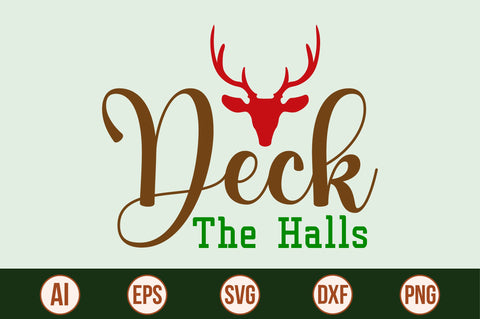 Deck the Halls-svg SVG nirmal108roy 
