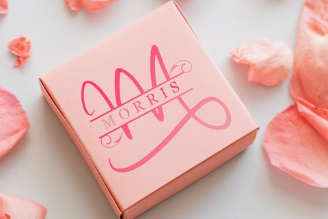 Decorative Monogram Font LetterdayStudio 