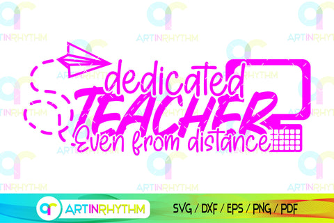Dedicated teacher svg SVG Artinrhythm shop 