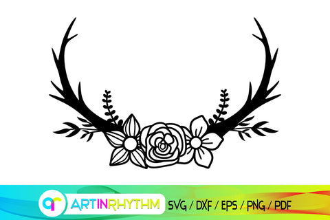 deer antler svg bundle SVG Artinrhythm shop 