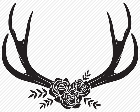 Deer Antlers | Outdoor SVG SVG Texas Southern Cuts 