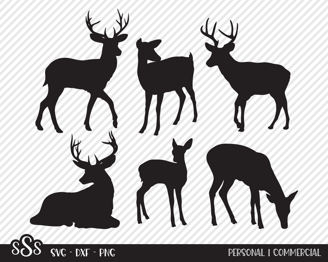 Deer Bundle | Outdoor SVG SVG Texas Southern Cuts 