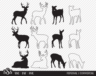 Deer Bundle | Outdoor SVG SVG Texas Southern Cuts 