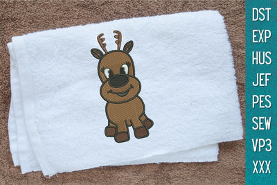 Deer Embroidery Designs Embroidery/Applique DESIGNS SvgOcean 