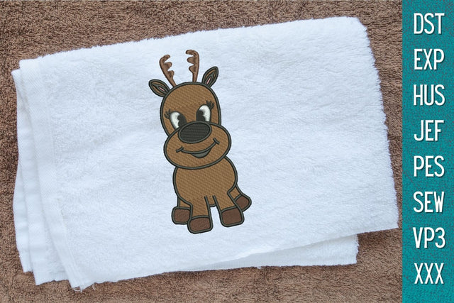 Deer Embroidery Designs Embroidery/Applique DESIGNS SvgOcean 