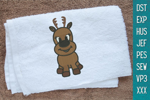 Deer Embroidery Designs Embroidery/Applique DESIGNS SvgOcean 