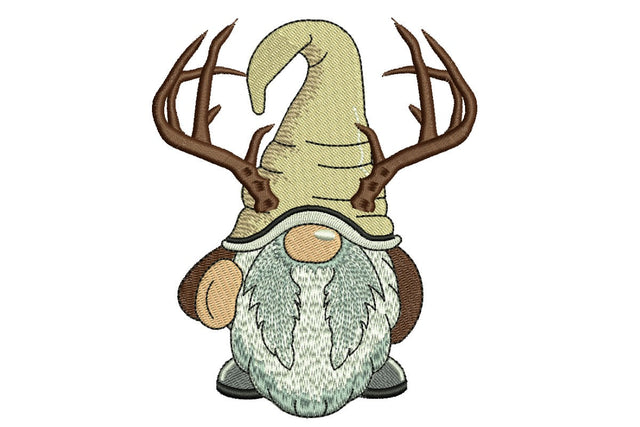 Deer Gnome Embroidery Design, Summer Embroidery Designs Embroidery/Applique DESIGNS NextEmbroidery 