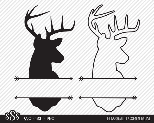 Deer Head Arrow Bundle | Outdoor SVG SVG Texas Southern Cuts 