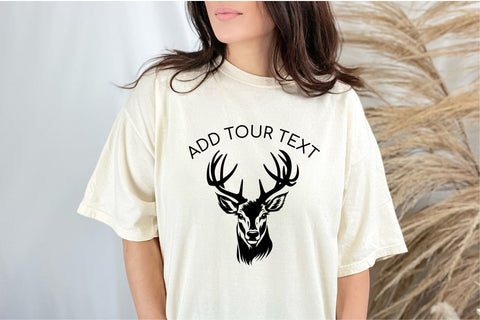 Deer Head SVG File for Cricut, Deer Hunting, Reindeer SVG SVG OrangeBrushStudio 