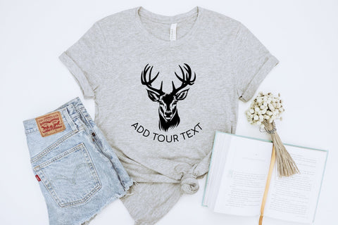 Deer Head SVG File for Cricut, Deer Hunting, Reindeer SVG SVG OrangeBrushStudio 