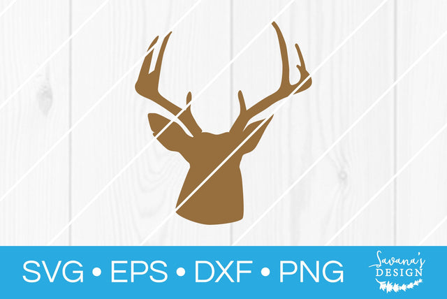 Deer Head SVG SavanasDesign 