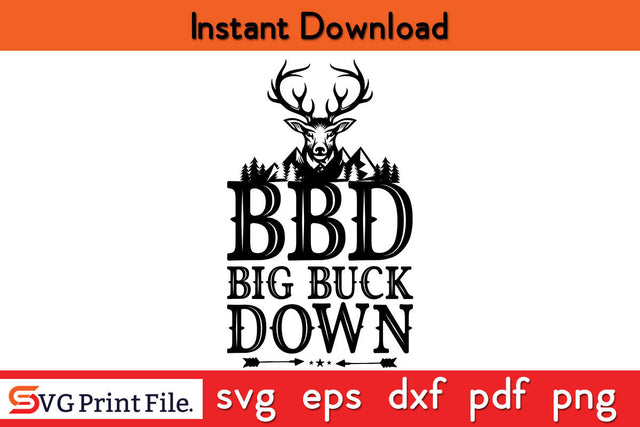 Deer Hunting Gear And Deer Hunting Gifts Hunting SVG PNG Cut Files SVG SVG Print File 