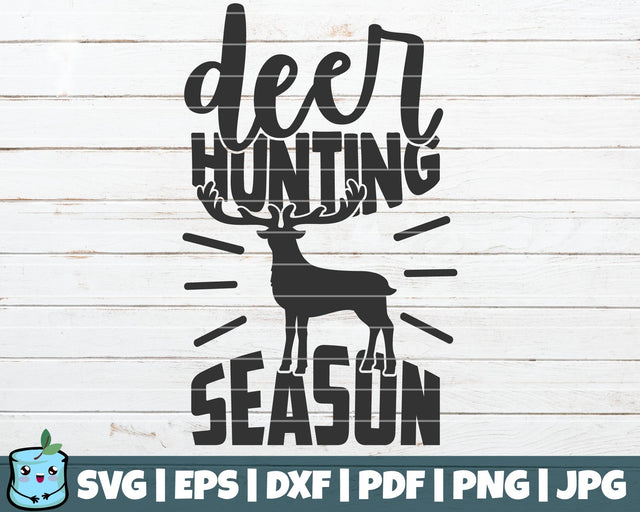 Deer Hunting Season SVG MintyMarshmallows 
