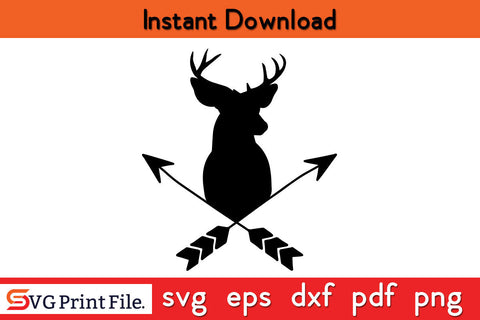 Deer Hunting SVG PNG Cut Files SVG SVG Print File 