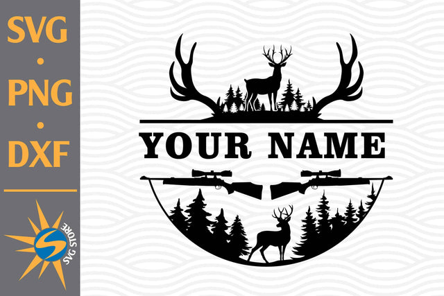 Deer Hunting SVG, PNG, DXF Digital Files Include SVG SVGStoreShop 