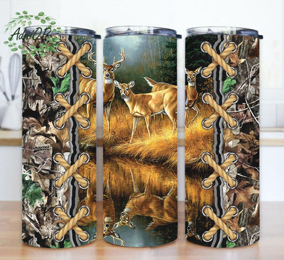 Deer Hunting Tumbler Template, Hunting Season 20oz Skinny Png, Hunting Life Tumbler Design, Deer Hunting Camo Sublimation Design, Digital Download Sublimation AdriOP 