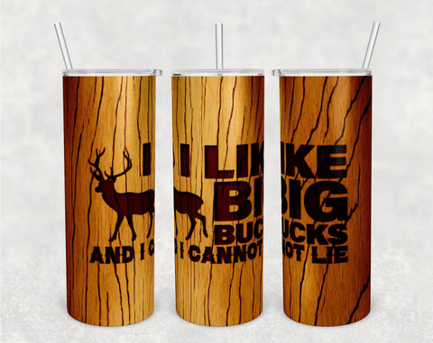 Deer Hunting Tumbler Wraps Bundle, 20 Oz Skinny Tumbler Hunting Sublimation Designs, Seamless Hunting PNG, 5 Designs Sublimation HappyDesignStudio 