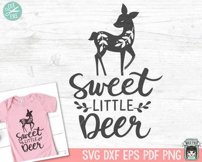 Deer Leaves SVG Cut File SVG Wild Pilot 