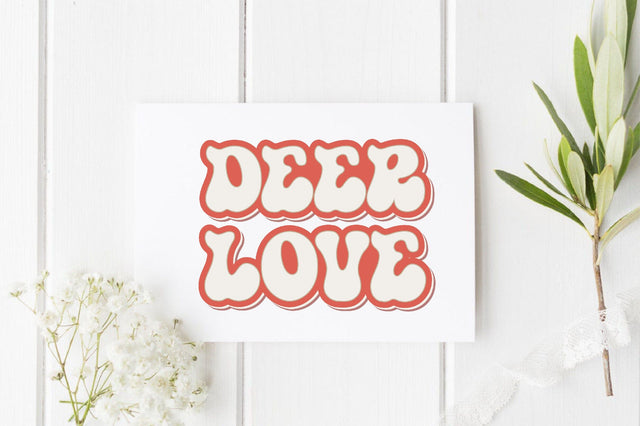 Deer love SVG SVGista 