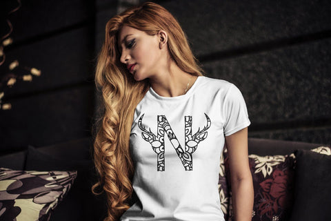 Deer Mandala Alphabet A-Z SVG EPS PNG AI PDF SVG zafrans studio 