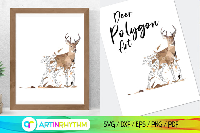 Deer Printable wall art SVG Artinrhythm shop 