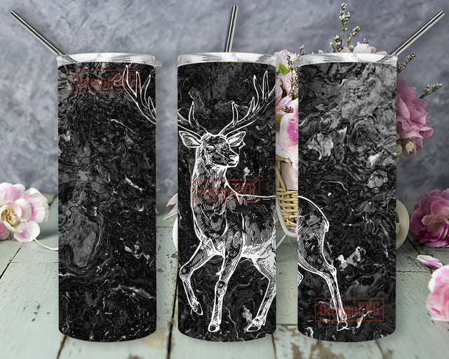 Deer Rustic Tumbler Design, Deer 20oz Skinny Tumbler, Deer Sublimation Design, Deer Tumbler Png, Instant Download Sublimation DesignSVG 