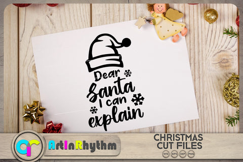 Deer Santa I can explain SVG Artinrhythm shop 