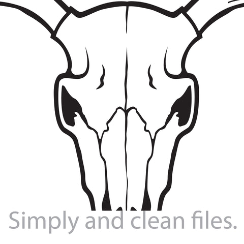 Deer skull SVG TribaliumArtSF 