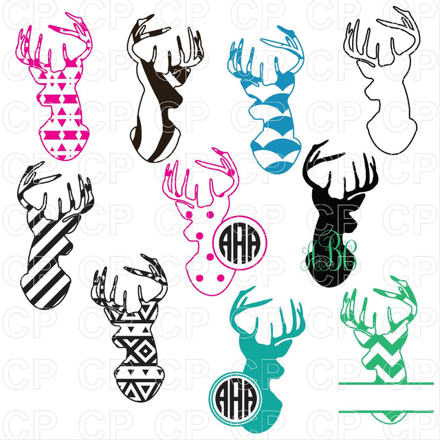 Deer SVG Bundle SVG cutperfectstudio