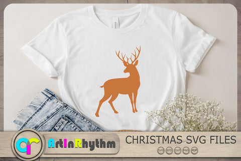 Deer Svg Files, Deer Head Svg, Deer Antlers Svg, Buck Svg SVG Artinrhythm shop 