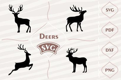 Deers - Svg bundle SVG Digital Mojito 